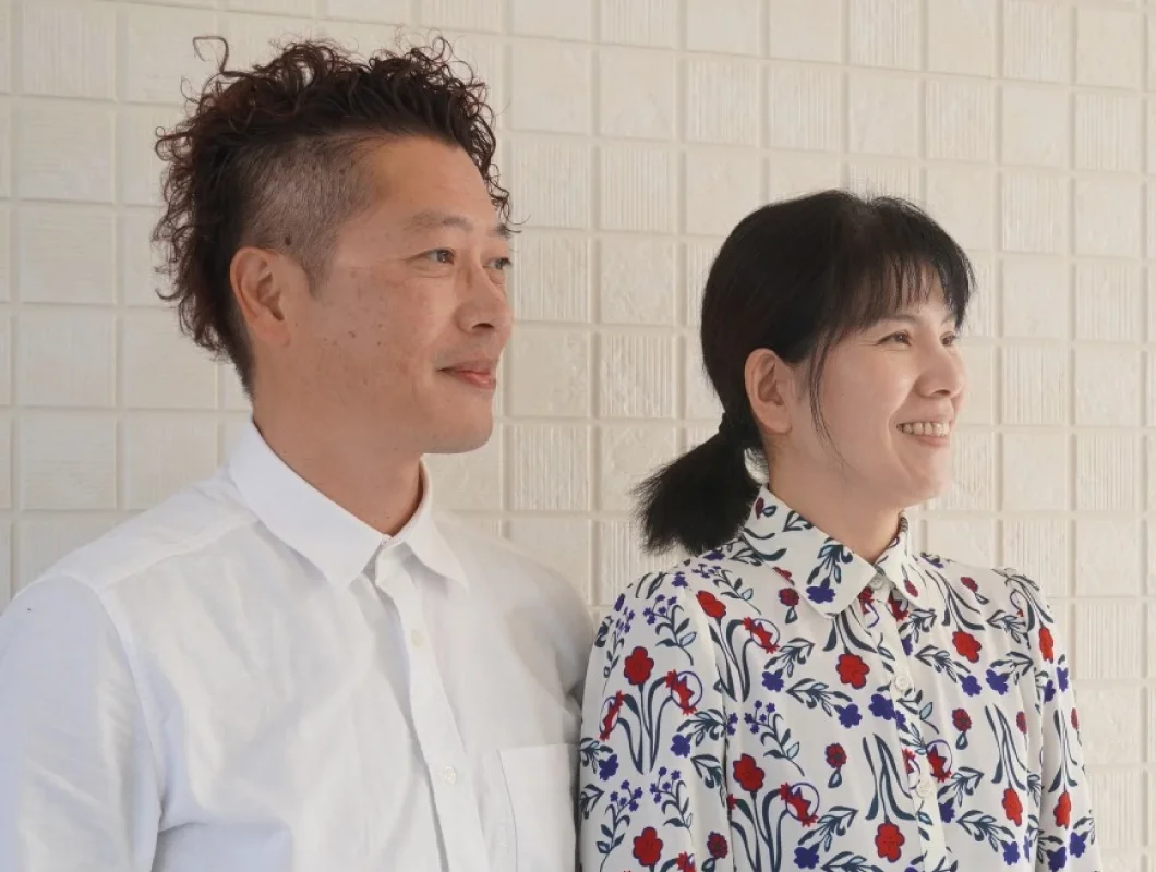 建築家夫婦の写真